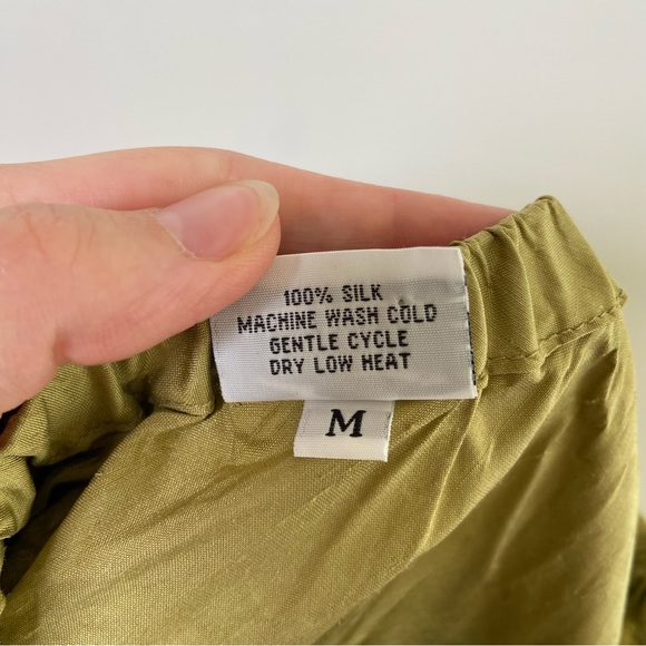 100% silk CP Shades Silk Maxi Skirt - Picture 9 of 10